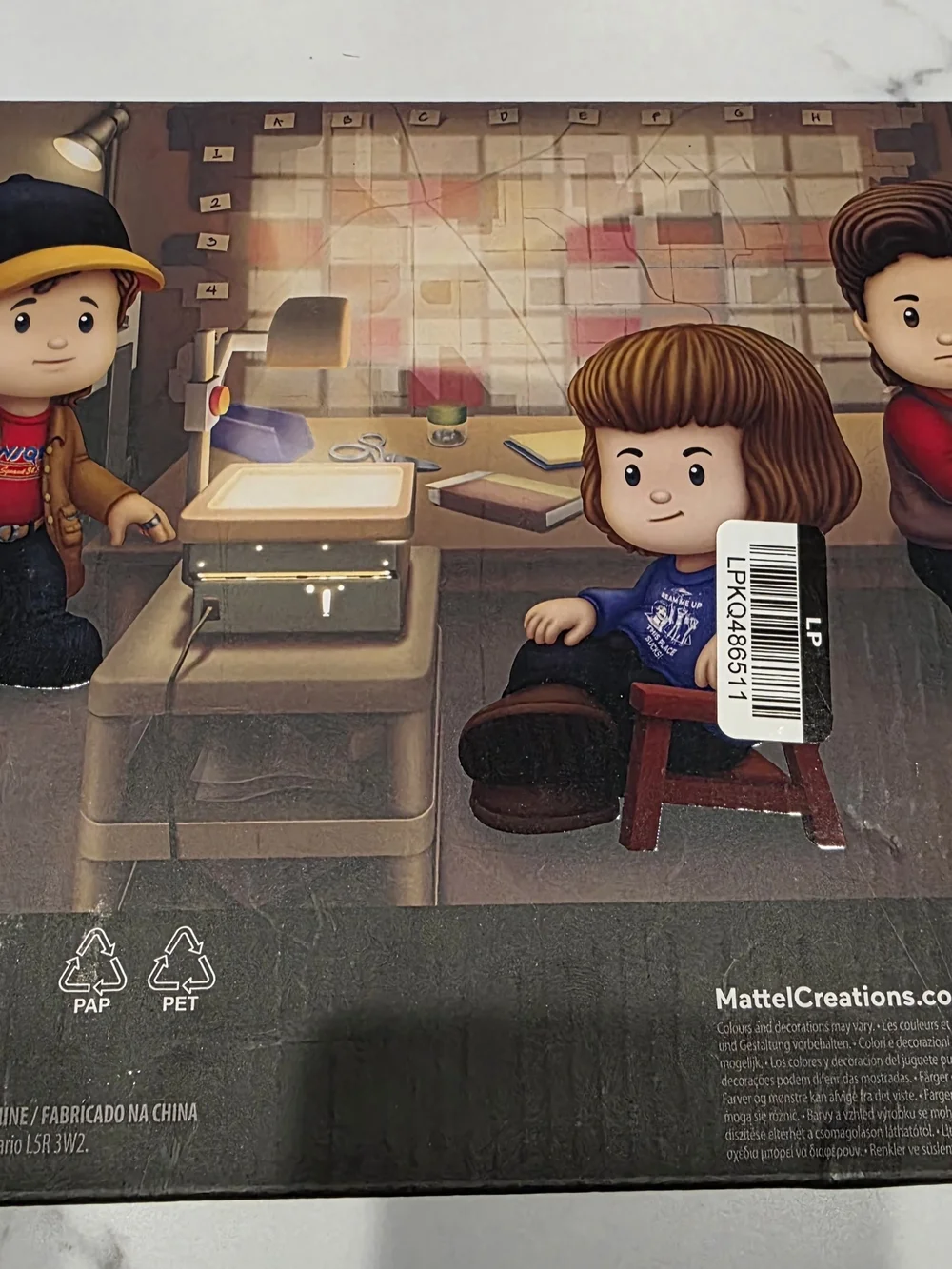 Mattel Stranger Things Figure Set - Blue/Red with Yellow Hat